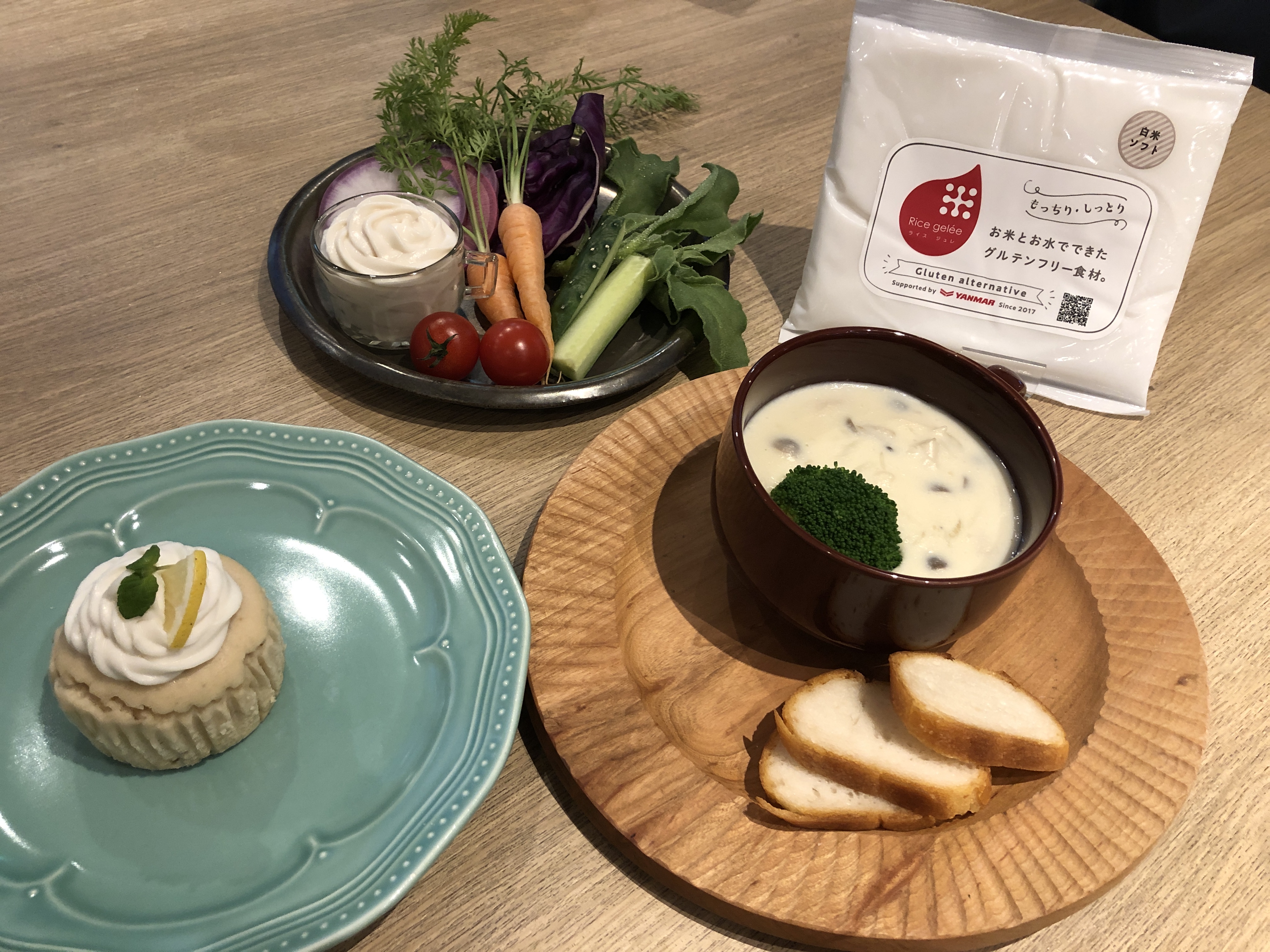原材料はお米のみ！革新的な新素材「ライスジュレ」の体験イベントに参加しました